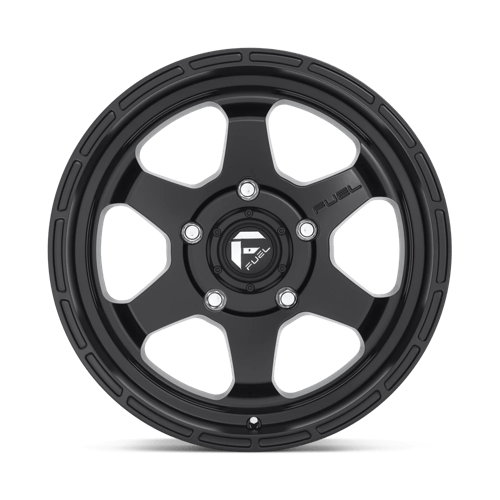 Fuel 1PC D664 SHOK MATTE BLACK 17X10