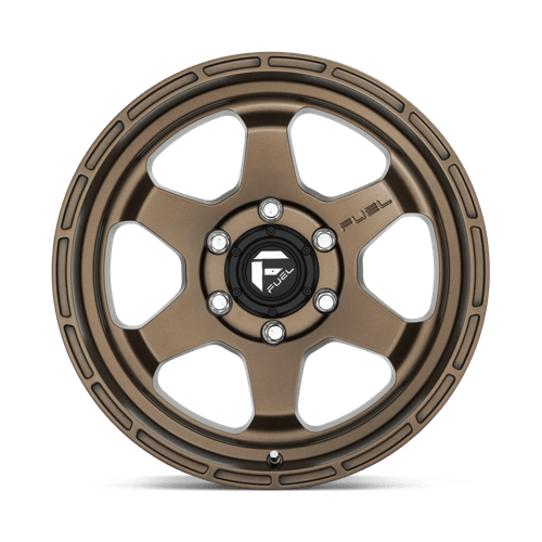 Fuel 1PC D666 SHOK MATTE BRONZE 18X9