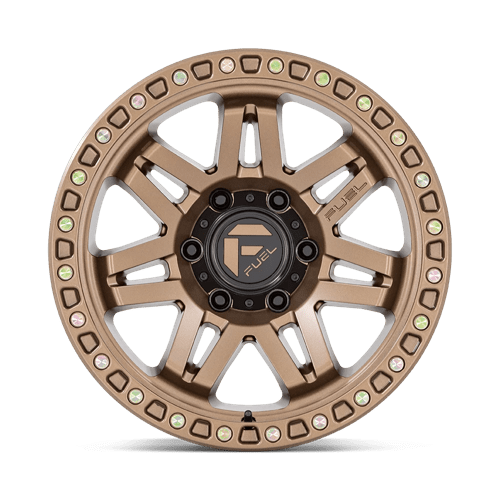 Fuel 1PC D811 SYNDICATE FULL MATTE BRONZE 17X9