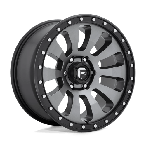 Fuel 1PC D648 TACTIC MATTE GUN METAL BLACK BEAD RING 20X9
