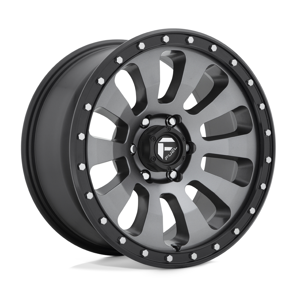 Fuel 1PC D648 TACTIC MATTE GUN METAL BLACK BEAD RING 20X9