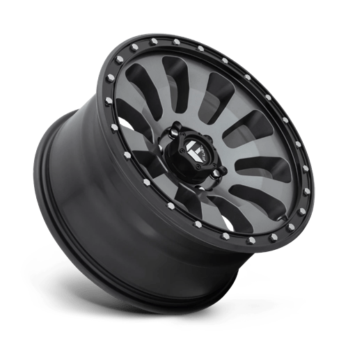 Fuel 1PC D648 TACTIC MATTE GUN METAL BLACK BEAD RING 20X9