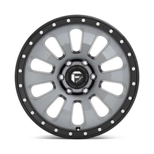 Fuel 1PC D648 TACTIC MATTE GUN METAL BLACK BEAD RING 20X9