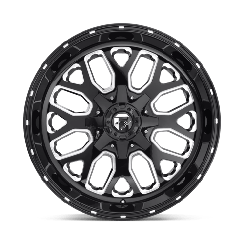 Fuel 1PC D588 TITAN GLOSS BLACK MILLED 20X10