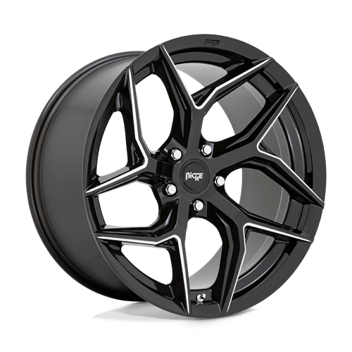 Niche 1PC M266 TORSION GLOSS BLACK MILLED 20X9