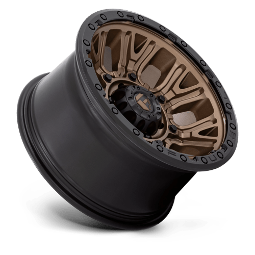 Fuel 1PC D826 TRACTION MATTE BRONZE WITH BLACK RING 20X10