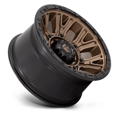 Fuel 1PC D826 TRACTION MATTE BRONZE WITH BLACK RING 20X10