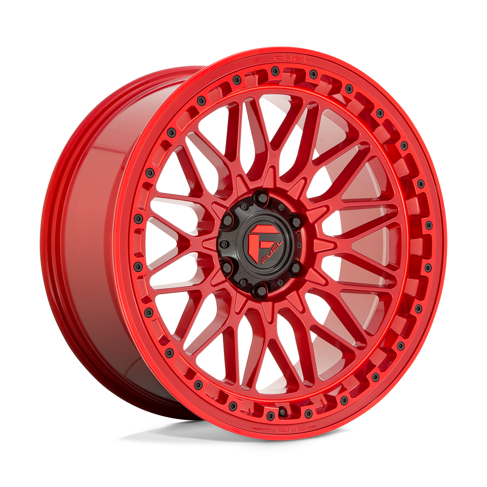 Fuel 1PC D758 TRIGGER CANDY RED 20X9