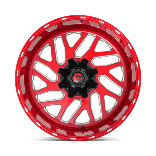Fuel 1PC D691 TRITON CANDY RED MILLED 22X12