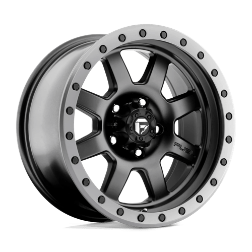 Fuel 1PC D551 TROPHY MATTE BLACK GUN METAL RING 17X8.5