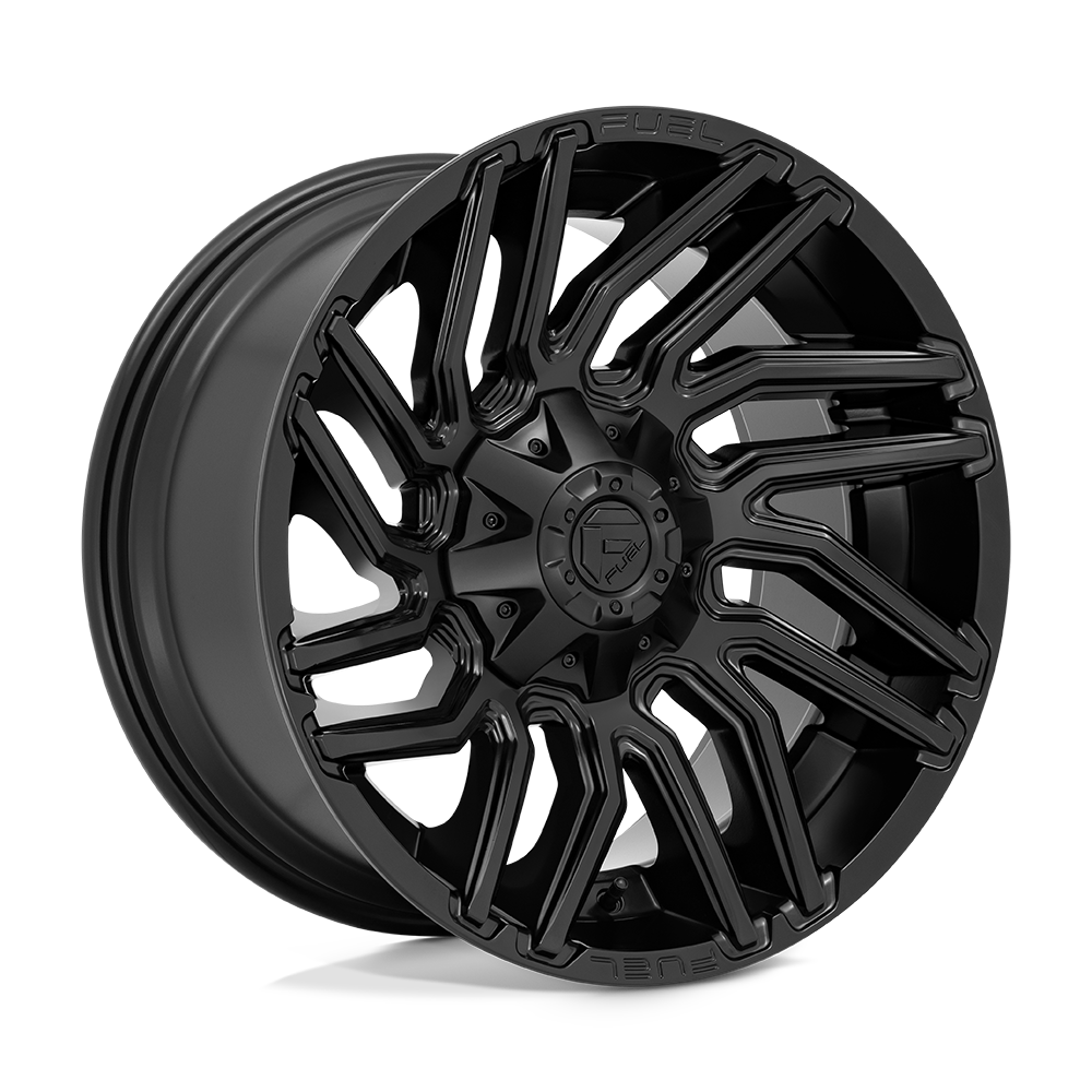 Fuel 1PC D775 TYPHOON MATTE BLACK 20X10