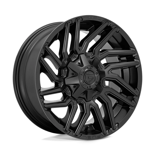 Fuel 1PC D775 TYPHOON MATTE BLACK 20X10