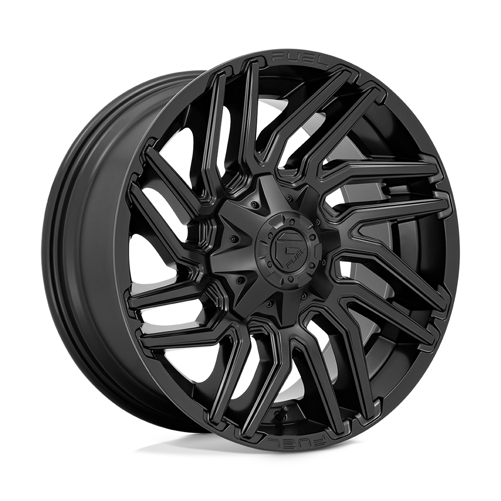 Fuel 1PC D775 TYPHOON MATTE BLACK 20X10