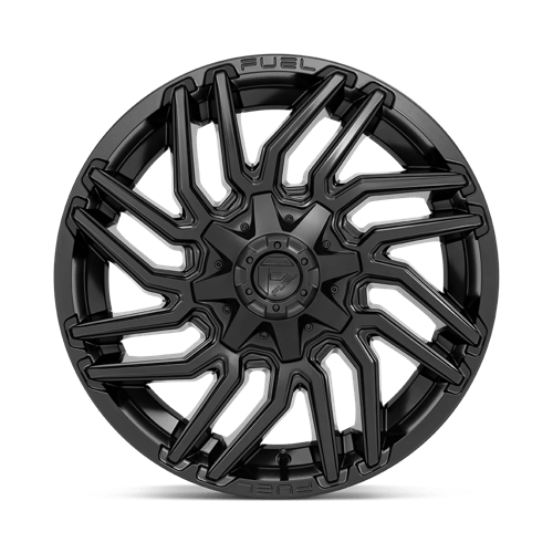 Fuel 1PC D775 TYPHOON MATTE BLACK 20X10