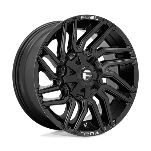 Fuel 1PC D776 TYPHOON GLOSS BLACK 22X12
