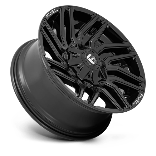 Fuel 1PC D776 TYPHOON GLOSS BLACK 22X12