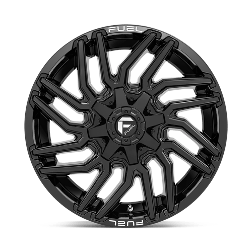 Fuel 1PC D776 TYPHOON GLOSS BLACK 22X12