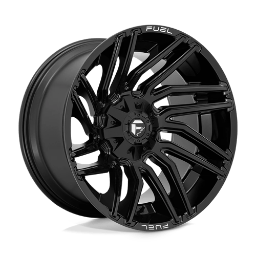 Fuel 1PC D776 TYPHOON GLOSS BLACK 22X12