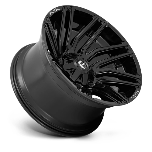 Fuel 1PC D776 TYPHOON GLOSS BLACK 22X12