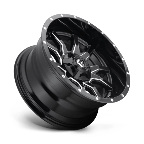 Fuel 1PC D627 VANDAL GLOSS BLACK MILLED 20X9