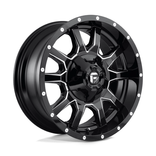 Fuel 1PC D627 VANDAL GLOSS BLACK MILLED 20X9
