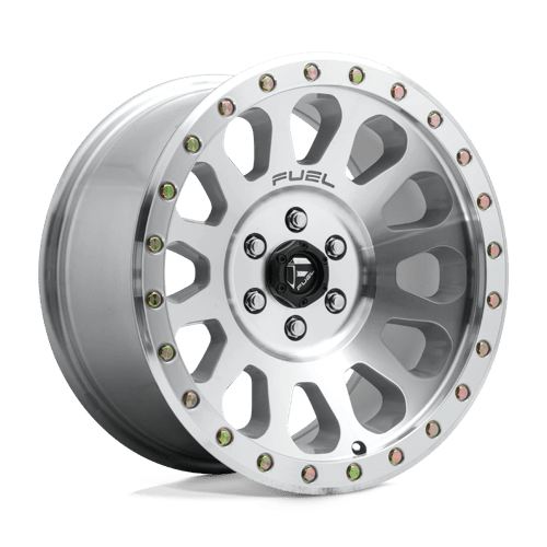 Fuel 1PC D647 VECTOR DIAMOND CUT MACHINED WITH CLEAR COAT WITH 18X9
