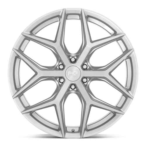 Niche 1PC M233 VICE SUV GLOSS SILVER BRUSHED 24X10