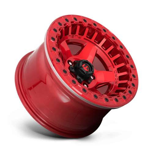 Fuel 1PC D117 WARP BEADLOCK CANDY RED 17X9