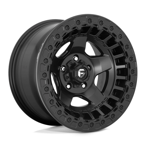 Fuel 1PC D118 WARP BEADLOCK MATTE BLACK 17X9