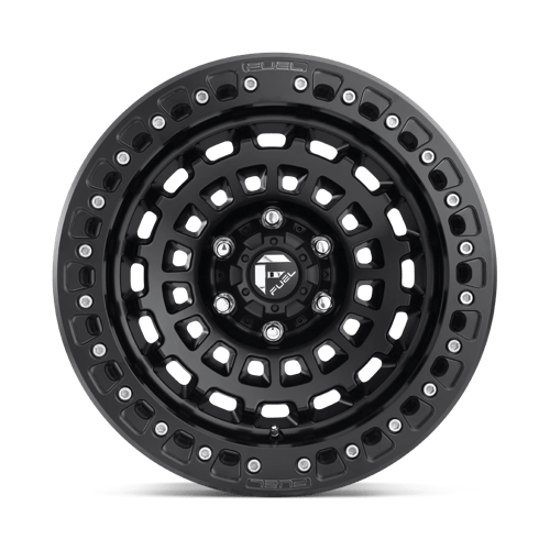Fuel 1PC D101 ZEPHYR BEADLOCK MATTE BLACK 17X9