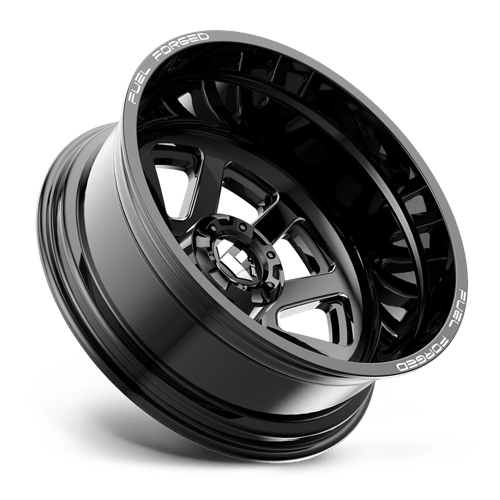 Fuel Mono DE09 FF09D MATTE BLACK MILLED 20X8.25