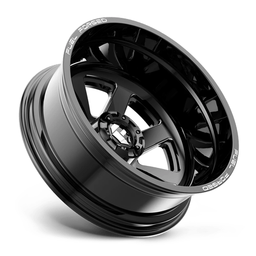 Fuel Mono DE09 FF09D MATTE BLACK MILLED 20X8.25