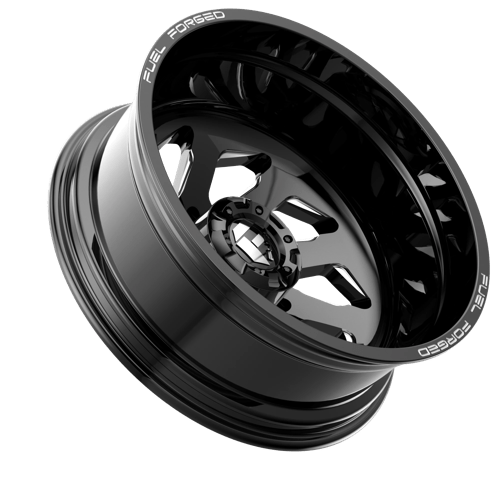 Fuel Mono DD39 FF39D GLOSS BLACK MILLED 22X8.25