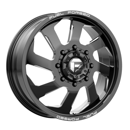 Fuel Mono DD39 FF39D GLOSS BLACK MILLED 22X8.25