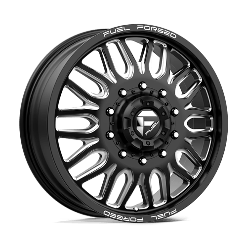 Fuel Mono DB66 FFC66 MATTE BLACK MILLED 22X8.25