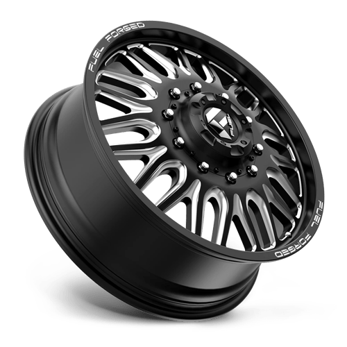Fuel Mono DB66 FFC66 MATTE BLACK MILLED 22X8.25