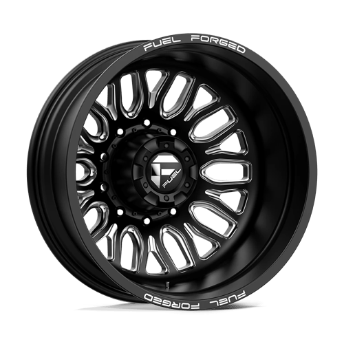 Fuel Mono DB66 FFC66 MATTE BLACK MILLED 22X8.25