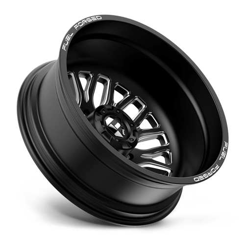 Fuel Mono DB66 FFC66 MATTE BLACK MILLED 22X8.25