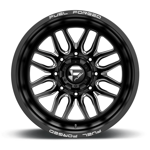 Fuel Mono DB66 FFC66 MATTE BLACK MILLED 22X8.25