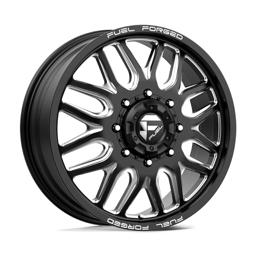 Fuel Mono DB66 FFC66 MATTE BLACK MILLED 22X8.25