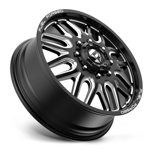 Fuel Mono DB66 FFC66 MATTE BLACK MILLED 22X8.25