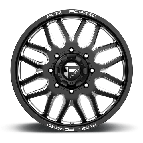 Fuel Mono DB66 FFC66 MATTE BLACK MILLED 22X8.25