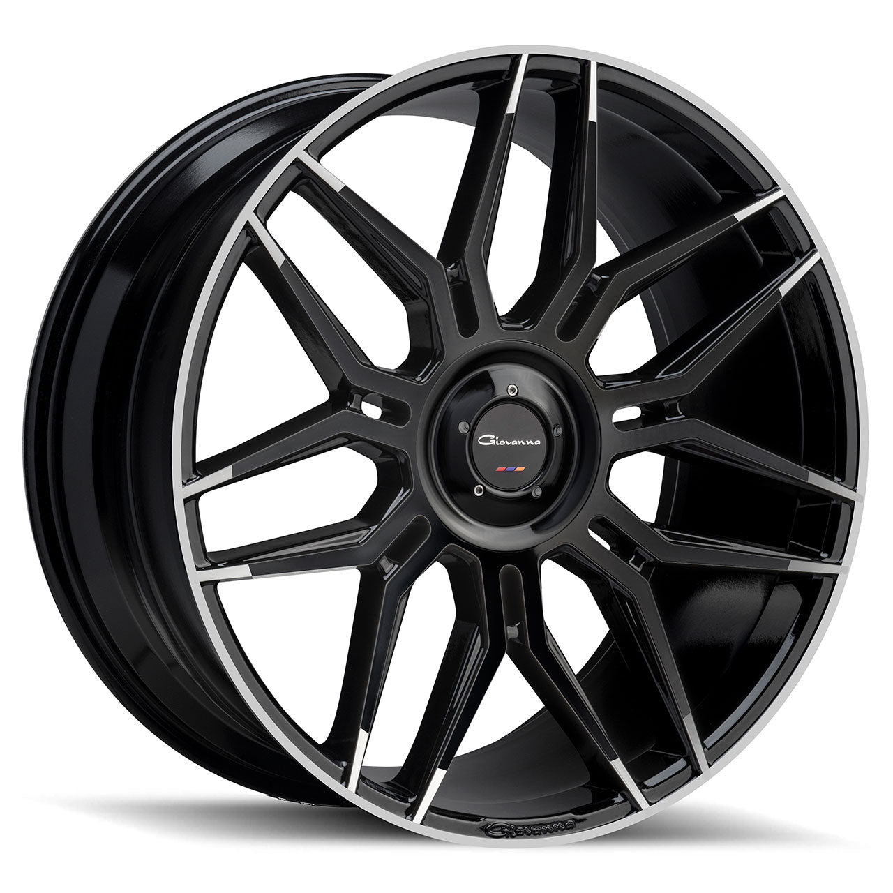GIOVANNA BOGOTA CC Gloss Black Machined Tips 26X10