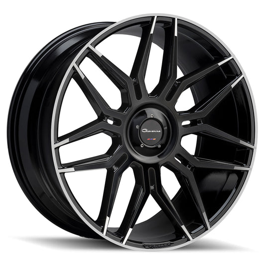 GIOVANNA BOGOTA CC Gloss Black Machined Tips 26X10