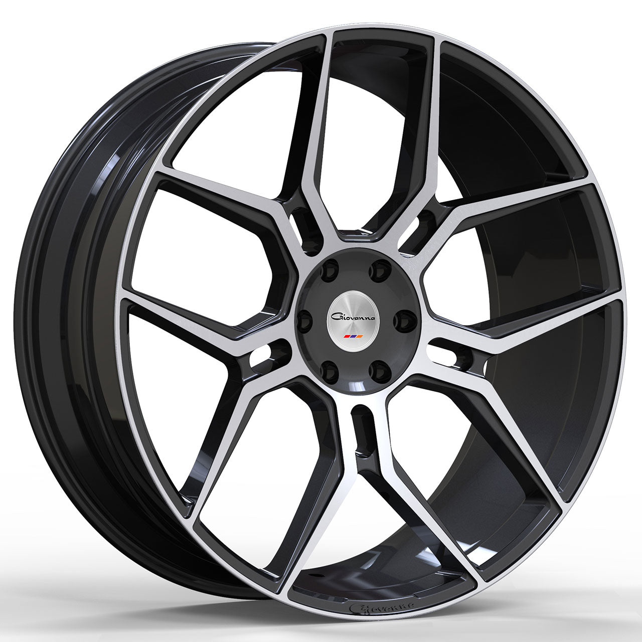 GIOVANNA HALEB Gloss Black Machined Face 24X10