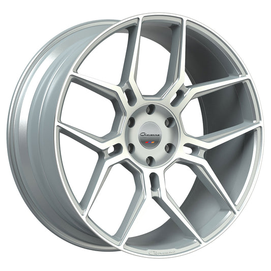 GIOVANNA HALEB Silver Machined Face 20X9