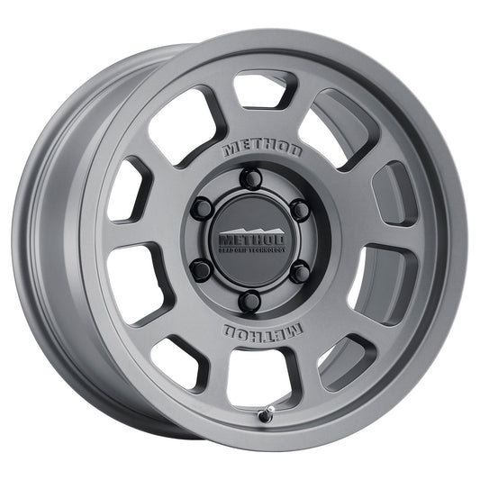 METHOD RACE WHEELS MR705 BEAD GRIP Titanium 17X8.5