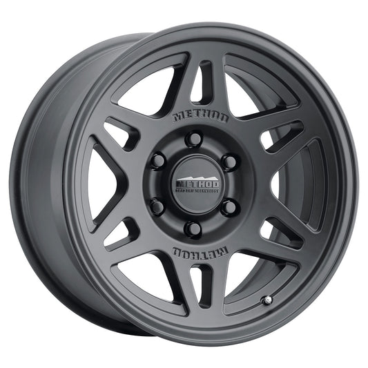 METHOD RACE WHEELS MR706 BEAD GRIP Matte Black 17X8.5