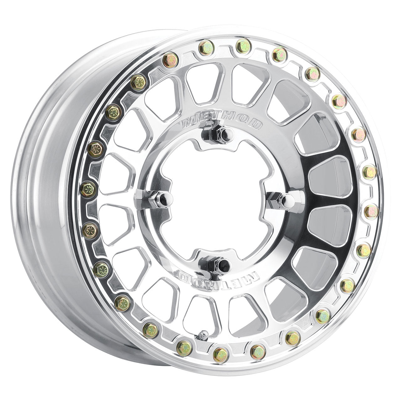 METHOD RACE WHEELS MR413 BEADLOCK Polished 15X7