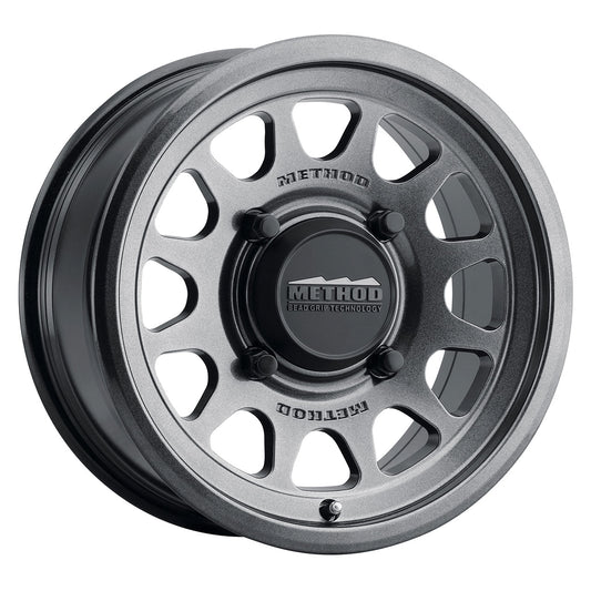 METHOD RACE WHEELS MR414 BEAD GRIP Graphite Gray 14X7